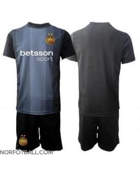 Billige Fotballdrakt Inter Milan Keeper Replika Hjemmedraktsett Barn 2025-26 Kortermet (med bukser)